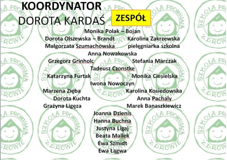 Promocja zdrowia w naszej szkole w roku szkolnym 2018/2019