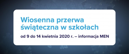 Wiosenna przerwa świąteczna