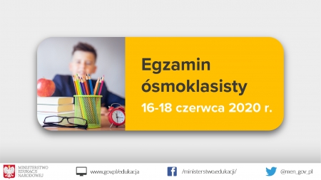 Egzamin ósmoklasisty - procedury