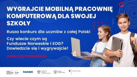 Uwaga konkurs -  Wykonaj pracę plastyczną poświęconą Funduszom Norweskim i EOG...