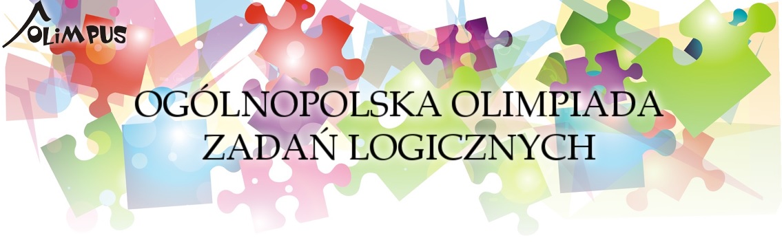 Wyniki Ogólnopolskiej OLIMPIADY ZADAŃ LOGICZNYCH