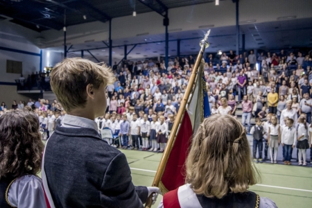 Pasowanie na uczniów klas pierwszych